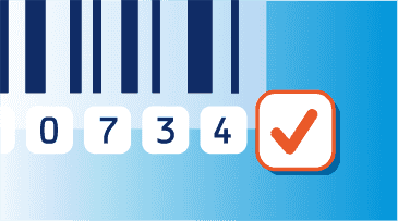 Prüfzifferrechner Grafik mit Barcode un GTIN